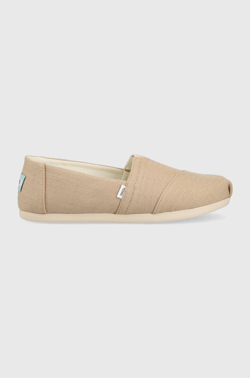 Toms Espadrilky Alpargata béžová farba - Pepit.sk