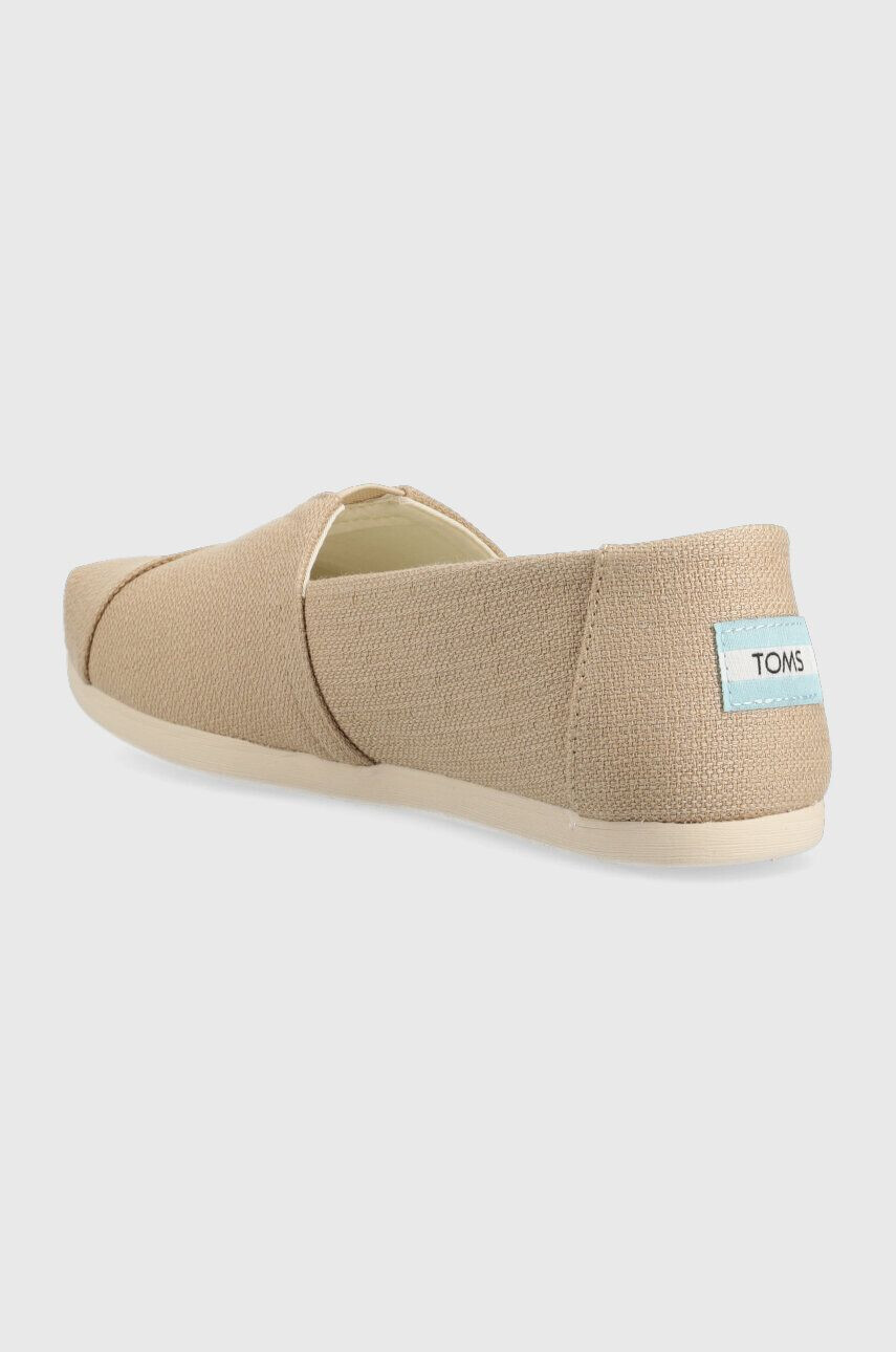 Toms Espadrilky Alpargata béžová farba - Pepit.sk