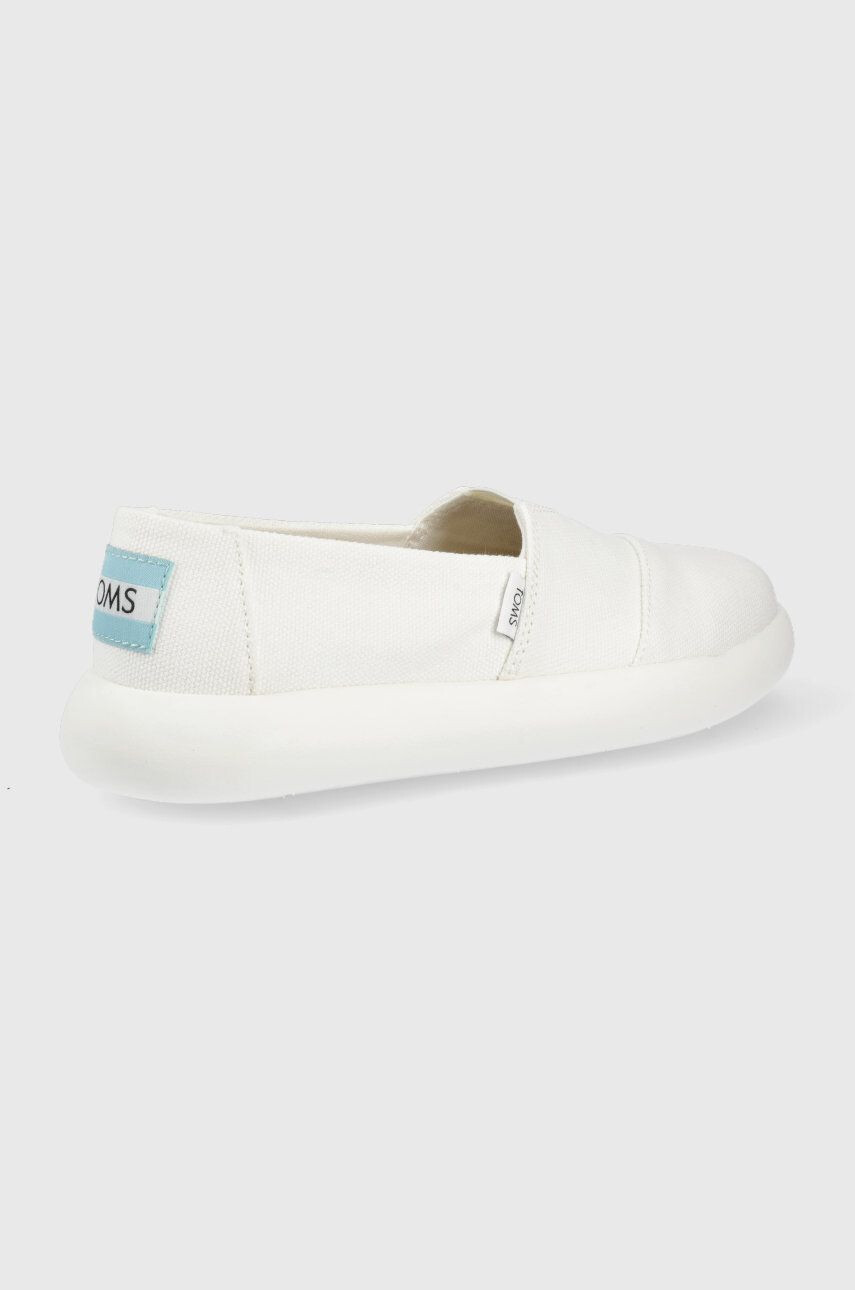 Toms Espadrilky Alpargata Mallow biela farba - Pepit.sk