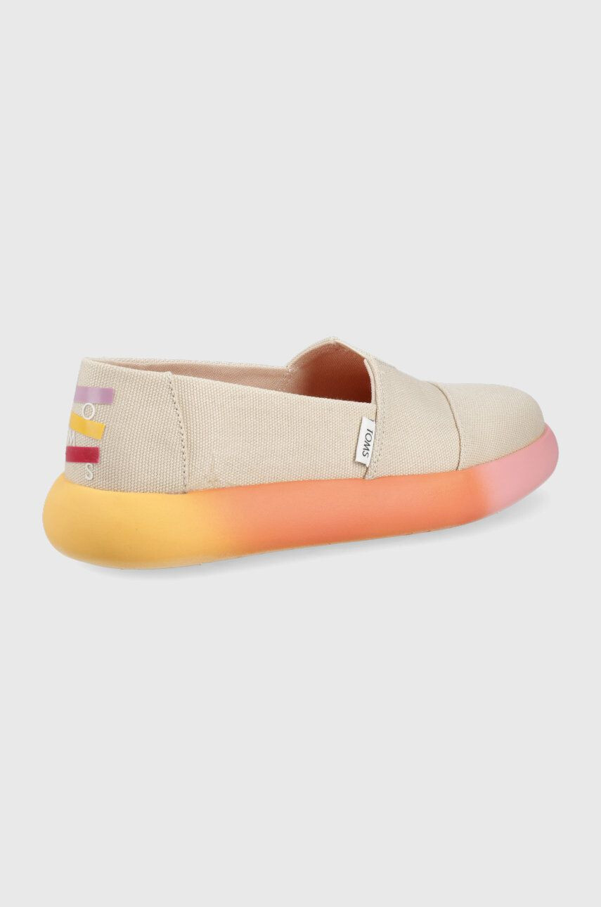 Toms Espadrilky Alpargata Mallow béžová farba - Pepit.sk