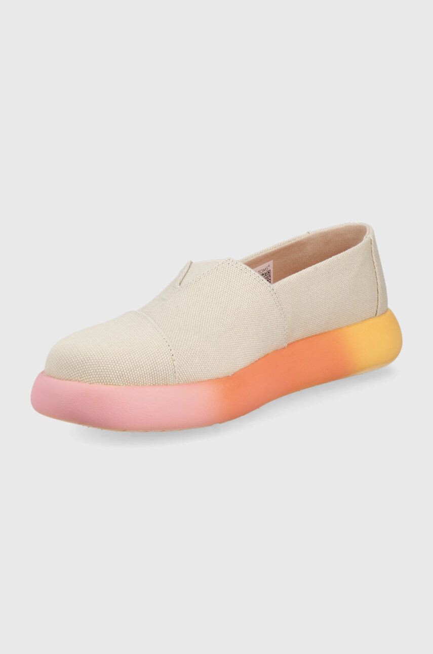 Toms Espadrilky Alpargata Mallow béžová farba - Pepit.sk