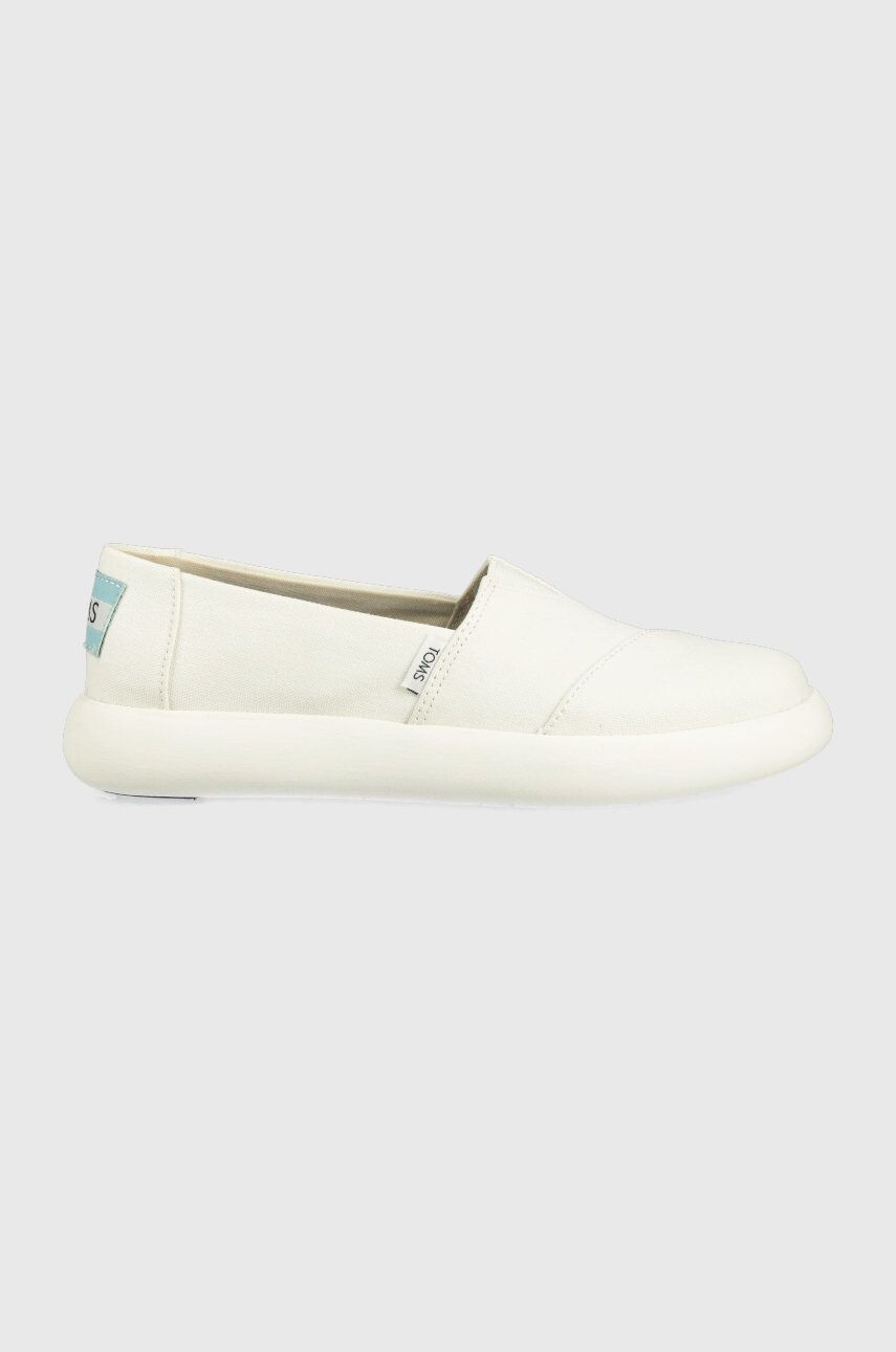 Toms Espadrilky Alpargata Mallow biela farba - Pepit.sk