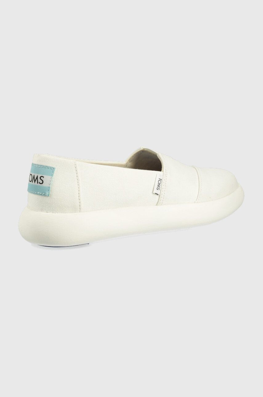 Toms Espadrilky Alpargata Mallow biela farba - Pepit.sk