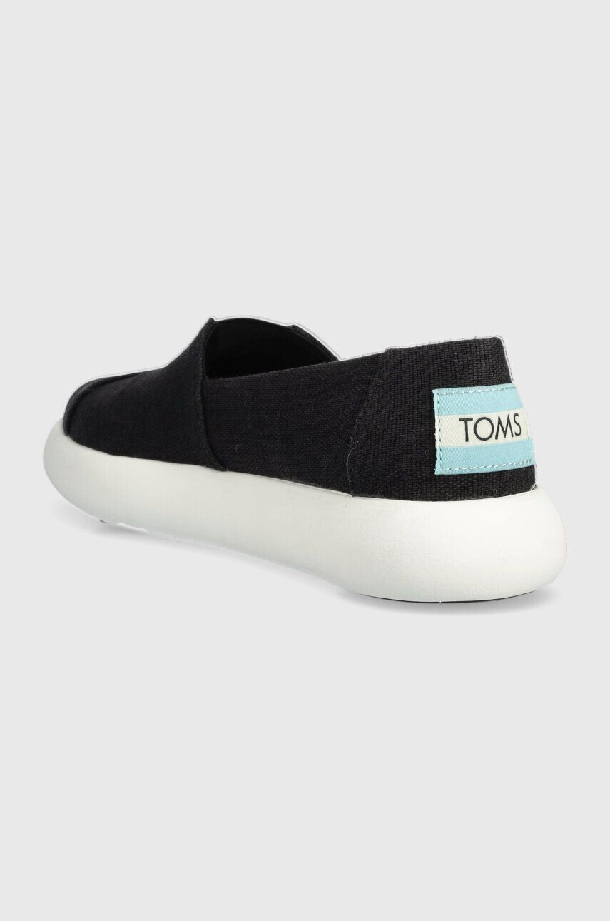 Toms Espadrilky Alpargata Mallow čierna farba 10016732 - Pepit.sk