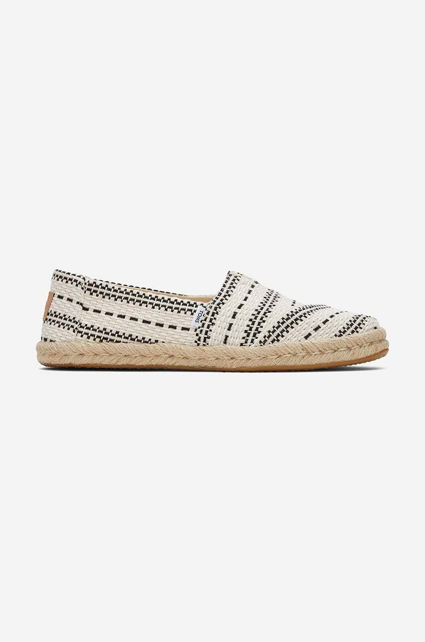 Toms Espadrilky Alpargata Rope 10019685 NATURAL béžová farba - Pepit.sk