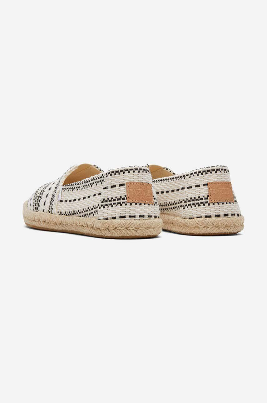 Toms Espadrilky Alpargata Rope 10019685 NATURAL béžová farba - Pepit.sk