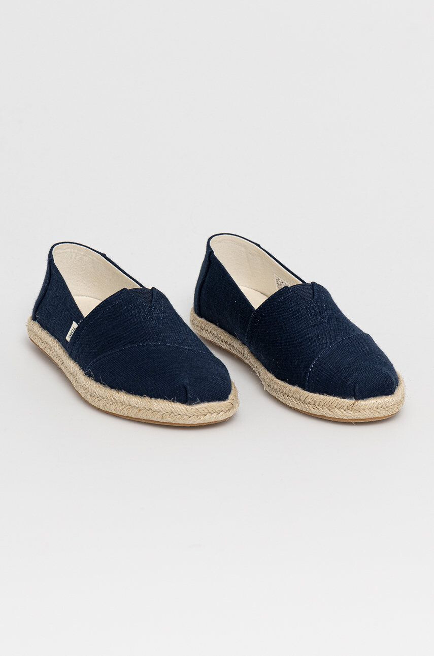 Toms Espadrilky tmavomodrá farba - Pepit.sk