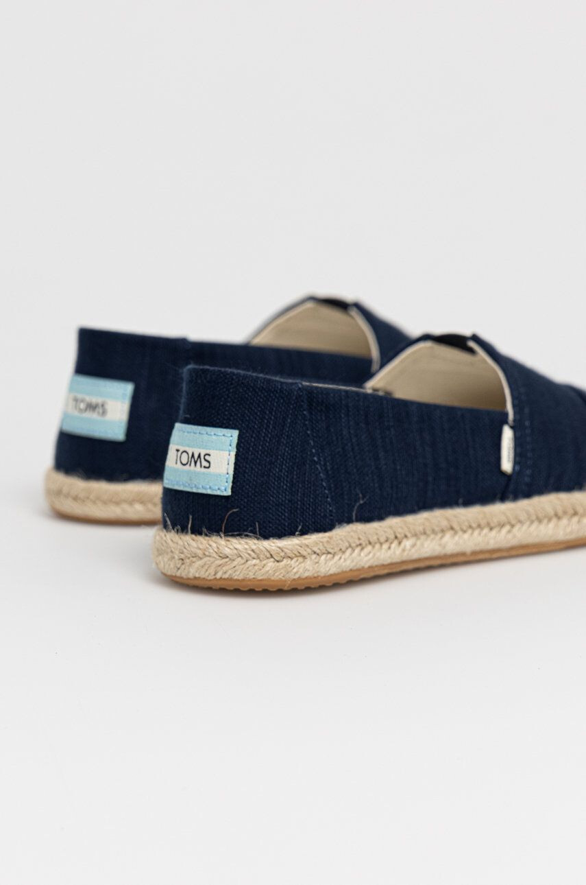 Toms Espadrilky tmavomodrá farba - Pepit.sk