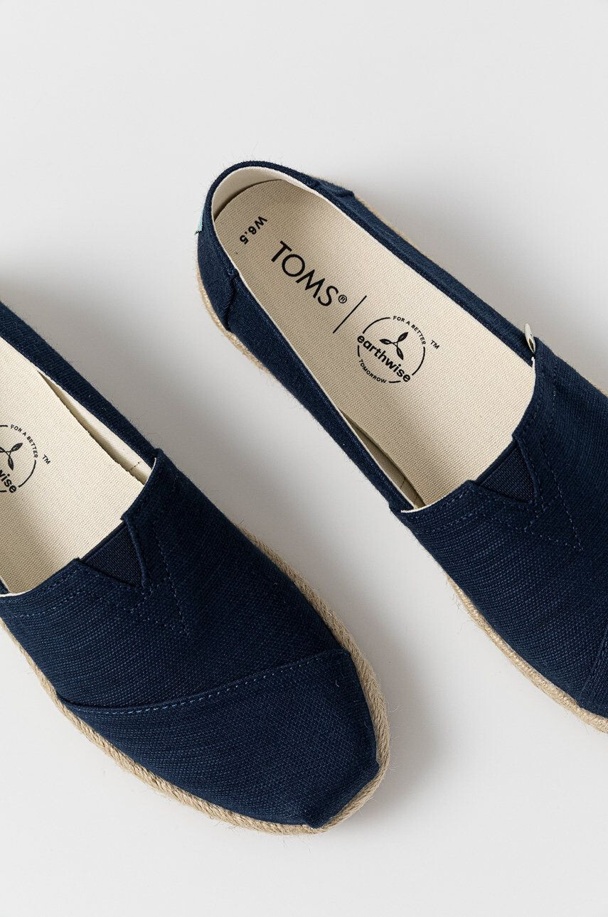 Toms Espadrilky tmavomodrá farba - Pepit.sk