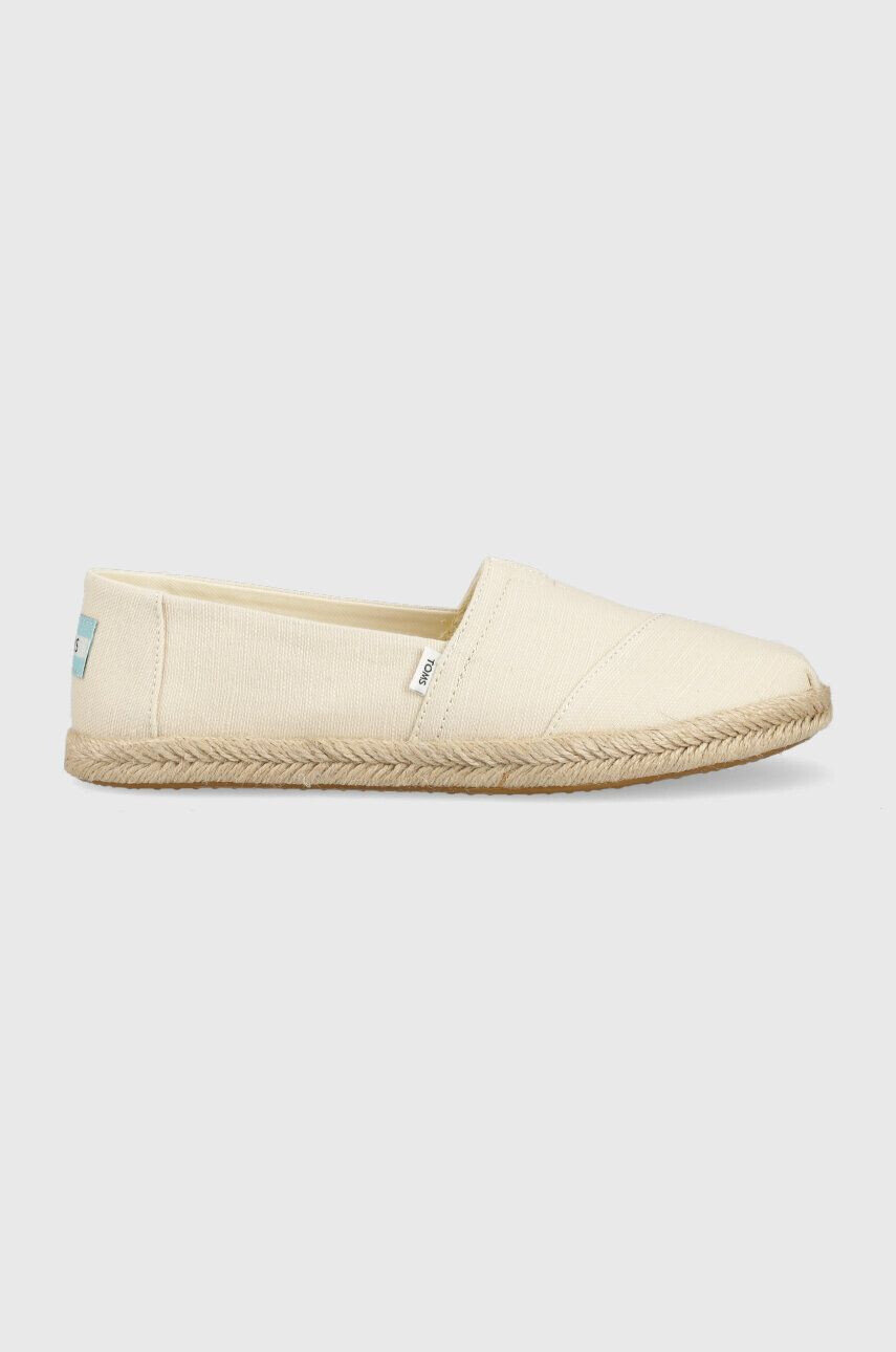 Toms Espadrilky Alpargata Rope béžová farba 10019682 - Pepit.sk