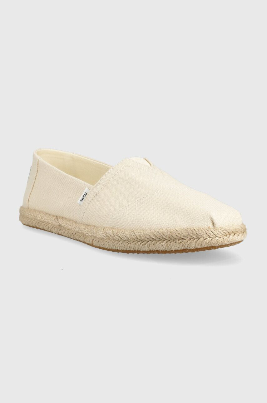 Toms Espadrilky Alpargata Rope béžová farba 10019682 - Pepit.sk