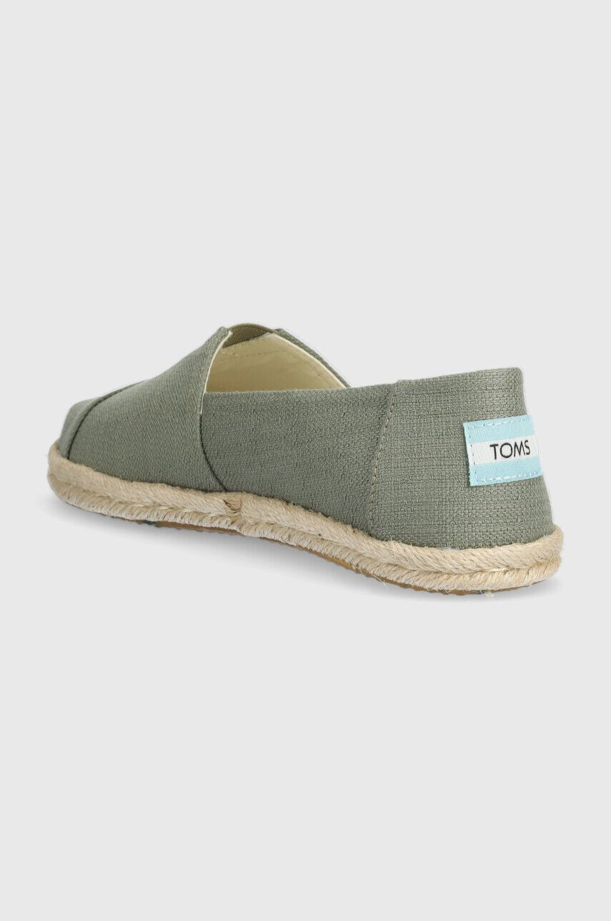 Toms Espadrilky Alpargata Rope tmavomodrá farba - Pepit.sk