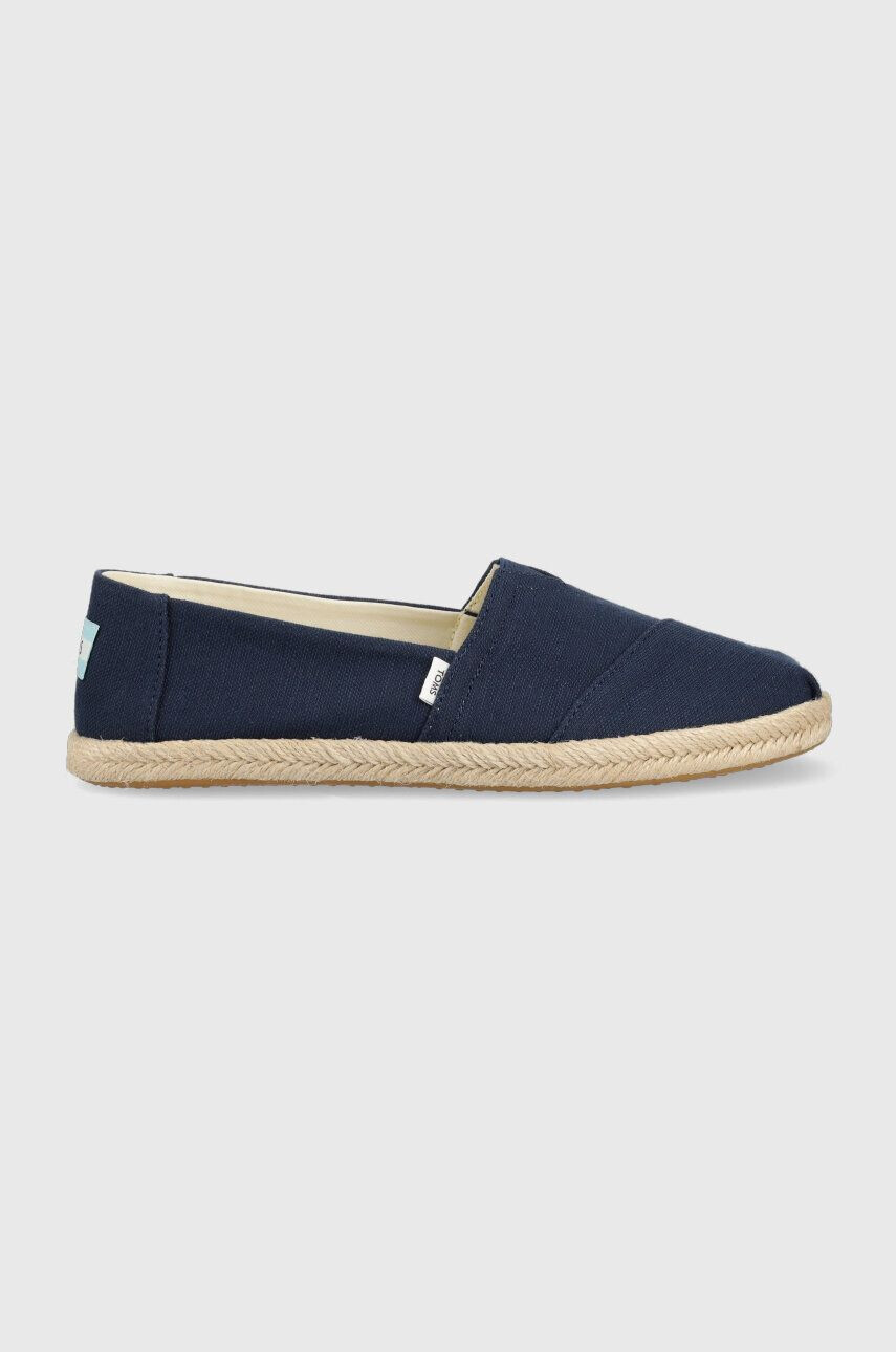 Toms Espadrilky Alpargata Rope tmavomodrá farba 10019674 - Pepit.sk