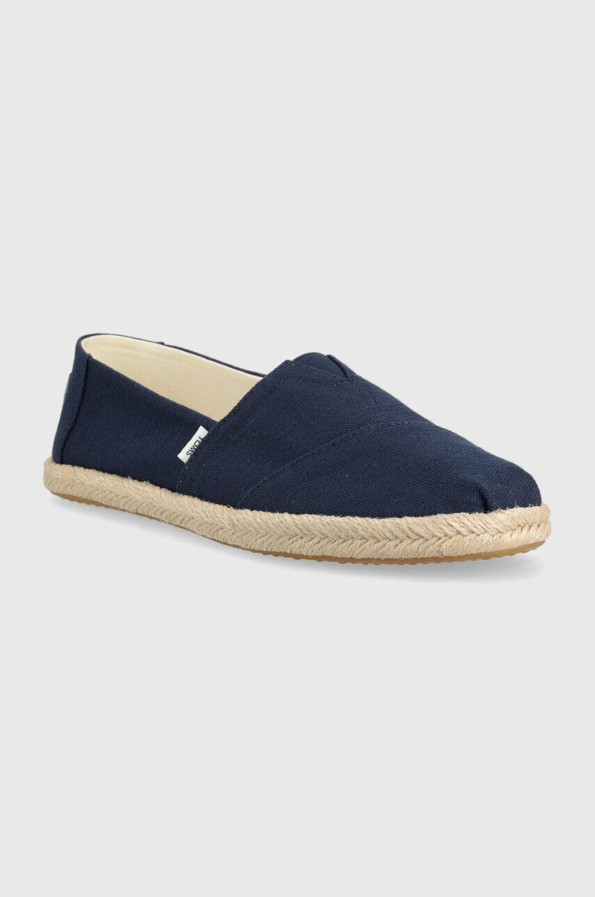 Toms Espadrilky Alpargata Rope tmavomodrá farba 10019674 - Pepit.sk