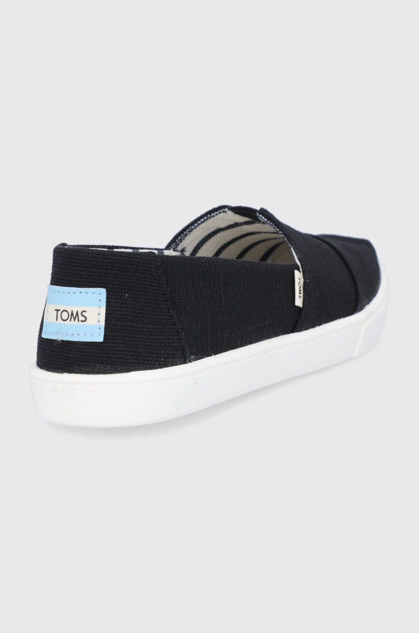 Toms Espadrilky čierna farba - Pepit.sk