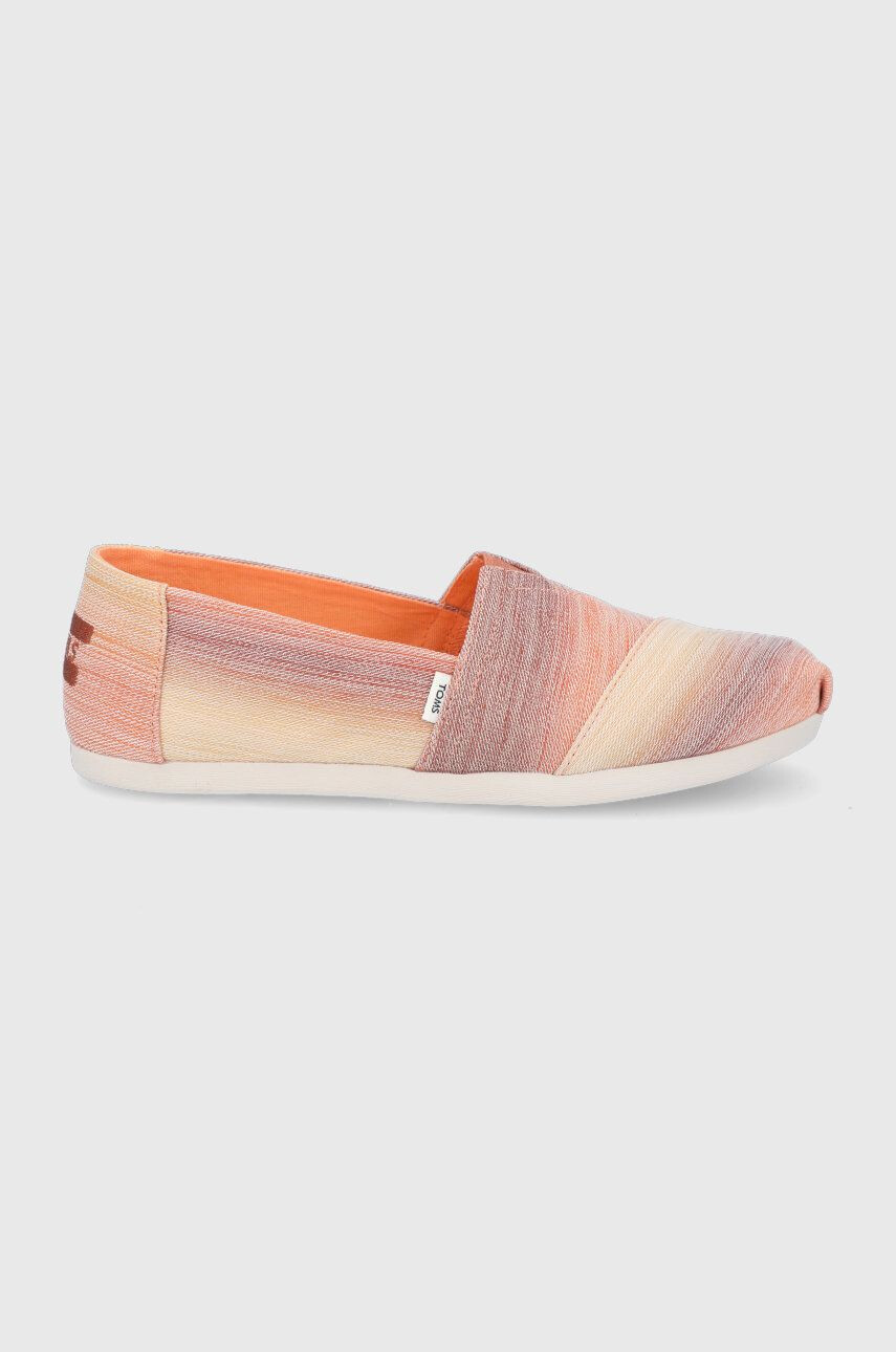 Toms Espadrilky priehľadná farba - Pepit.sk