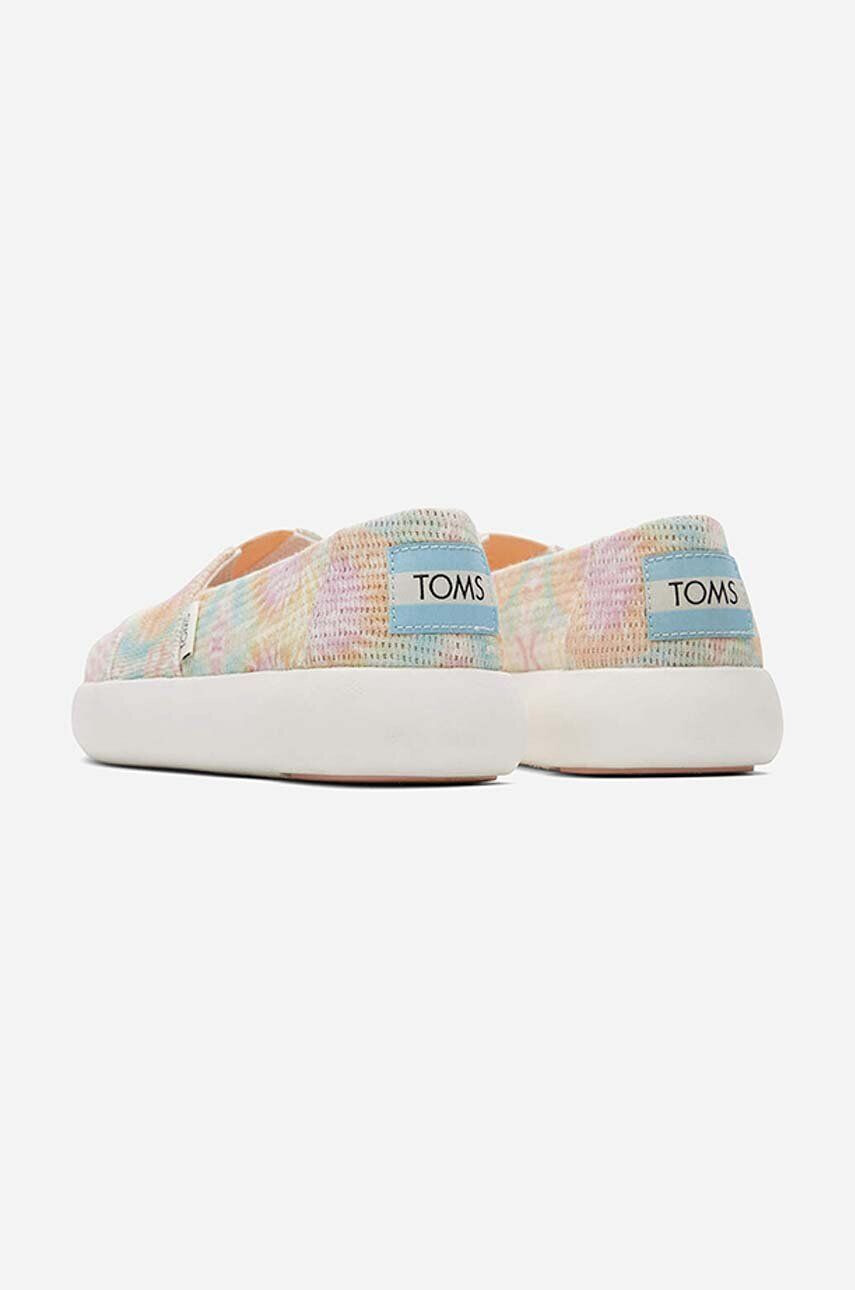 Toms Espadrilky Tie Dye Crochet Mallow - Pepit.sk