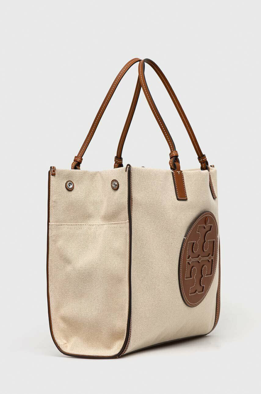 Tory Burch Kabelka Ella Bio Small Tote- Mantis zelená farba - Pepit.sk