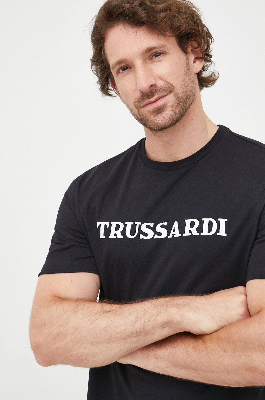 Trussardi Bavlnené tričko - Pepit.sk