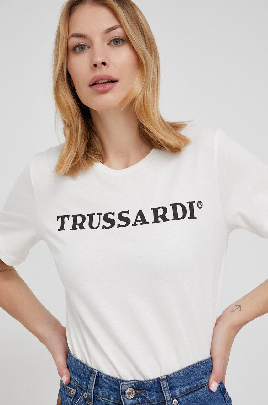 Trussardi Bavlnené tričko - Pepit.sk