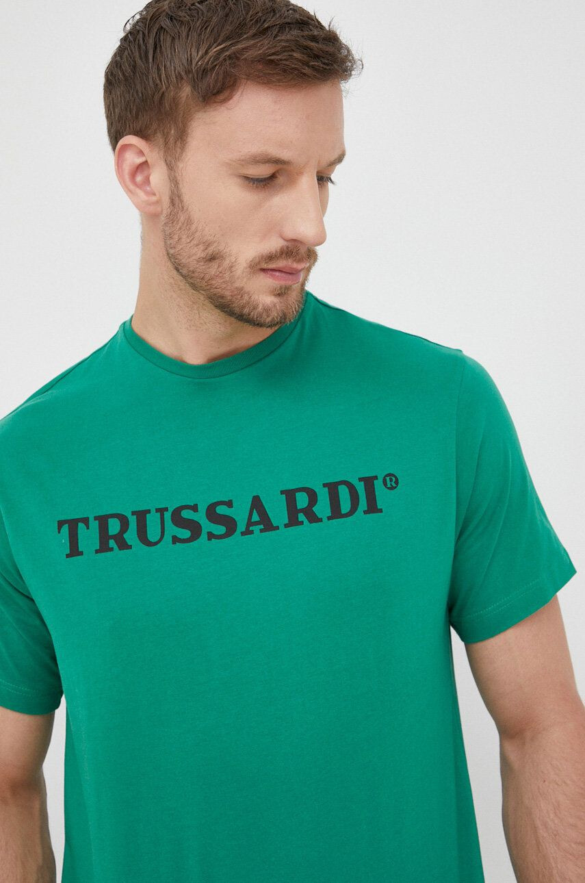 Trussardi Bavlnené tričko - Pepit.sk