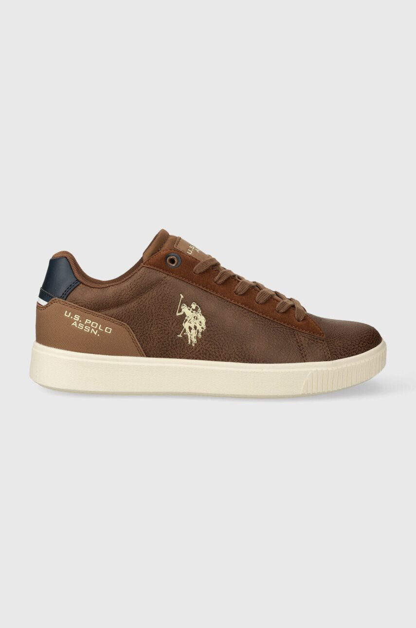 U.S. Polo Assn. Tenisky TYMES hnedá farba TYMES006M/CYN1 - Pepit.sk