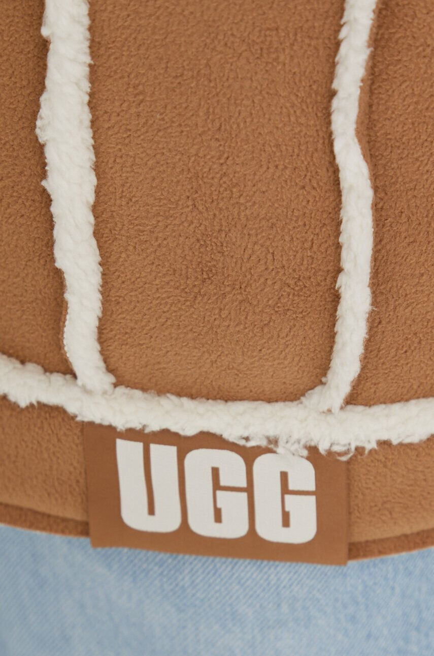 Ugg Bunda dámska fialová farba prechodná oversize - Pepit.sk