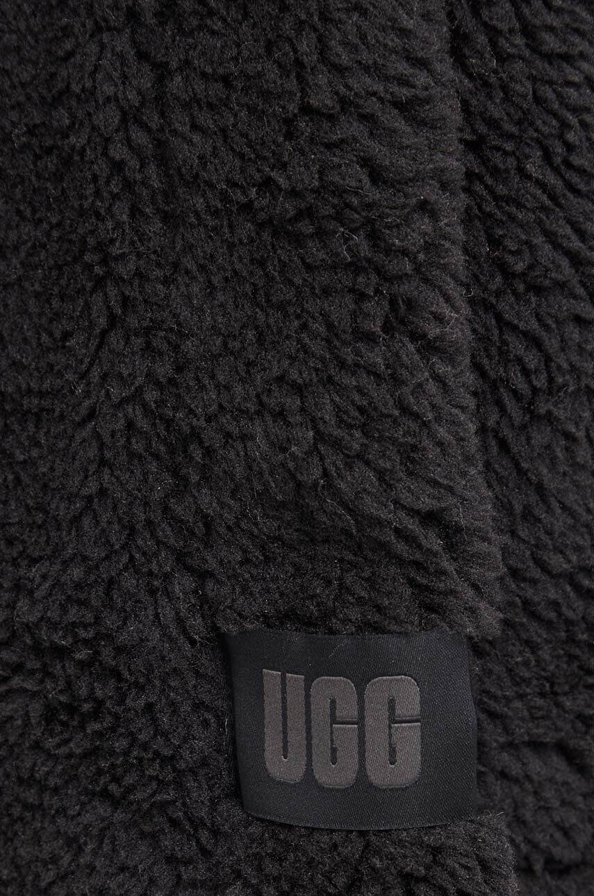 Ugg Bunda dámska čierna farba prechodná oversize - Pepit.sk