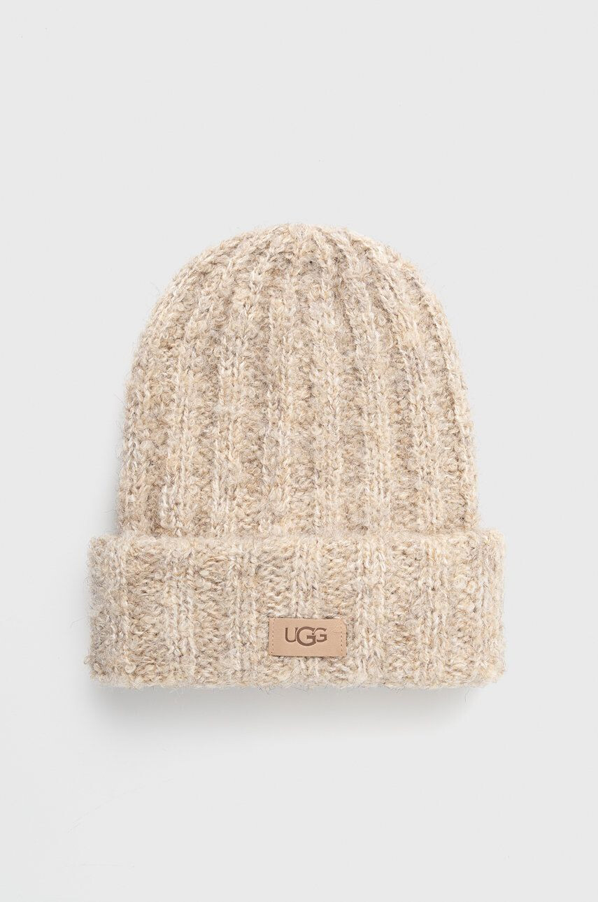 Ugg Čiapka s prímesou vlny Boucle Chunky Cuff Beanie - Pepit.sk