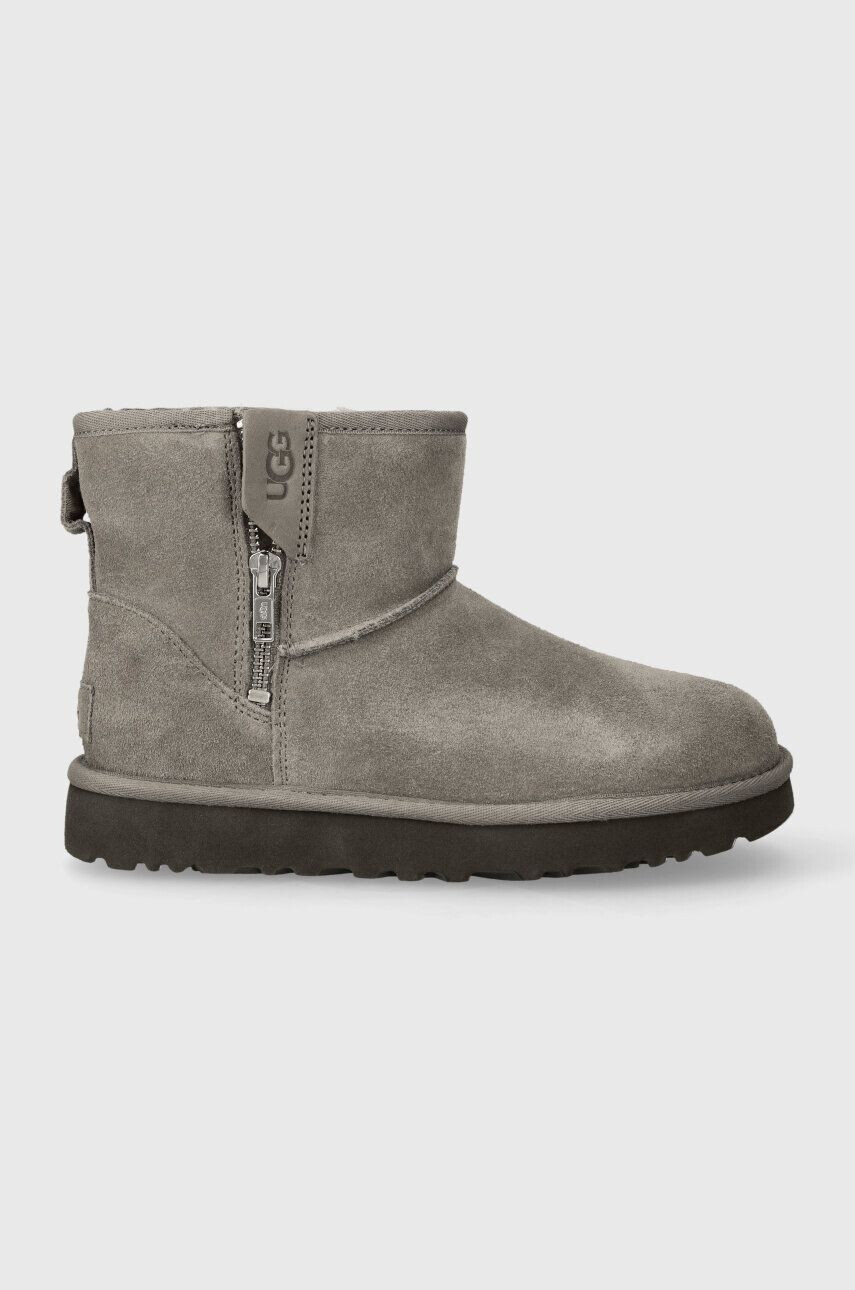 Ugg Semišové snehule Classic Mini Bailey Zip - Pepit.sk