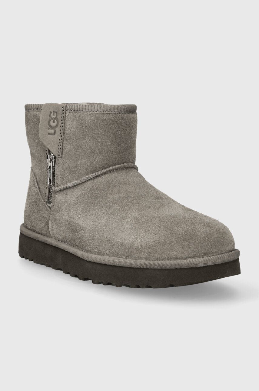 Ugg Semišové snehule Classic Mini Bailey Zip - Pepit.sk