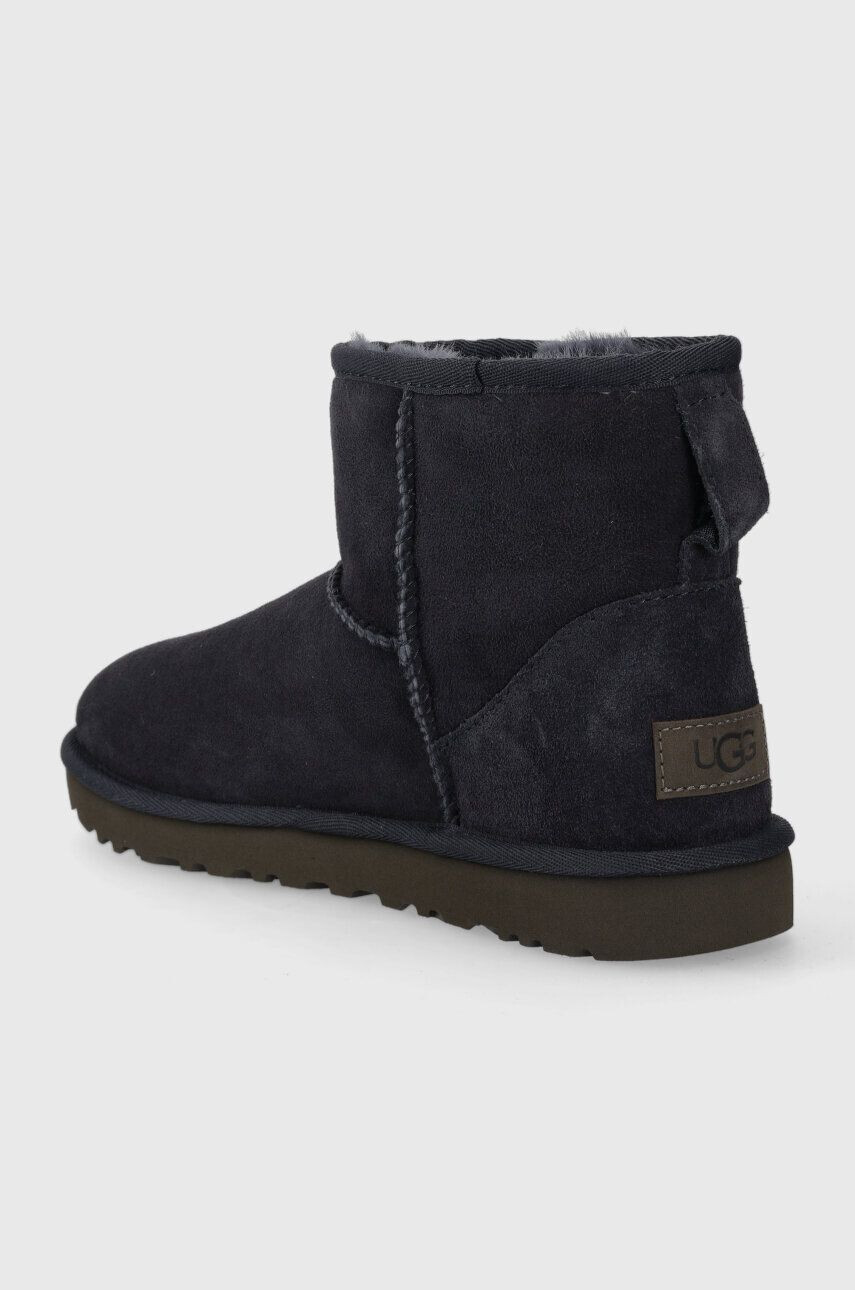 Ugg Semišové snehule Classic Mini II tmavomodrá farba 1016222 - Pepit.sk