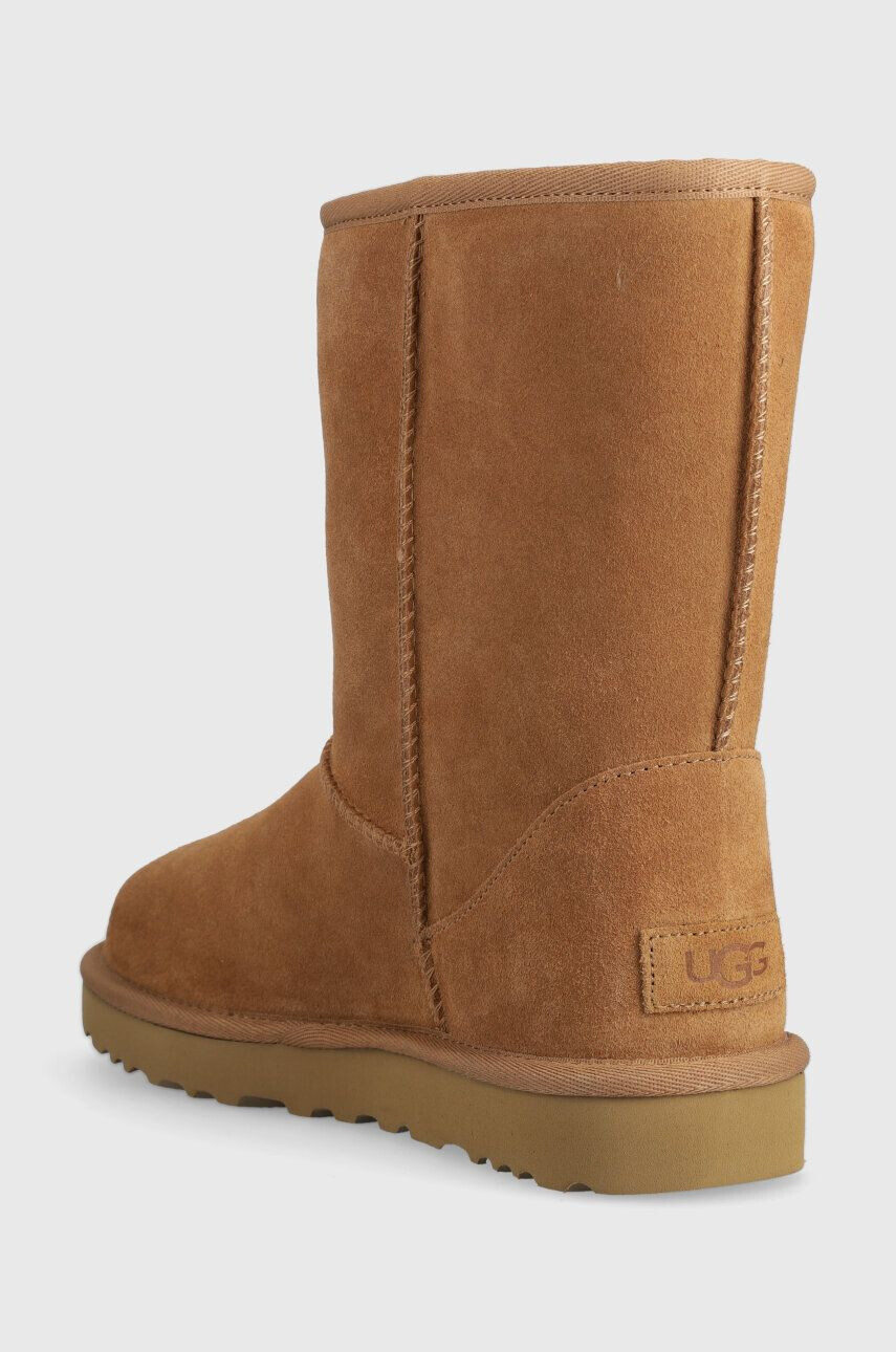 Ugg Semišové snehule Classic Short Bailey Zip hnedá farba 1144043 - Pepit.sk