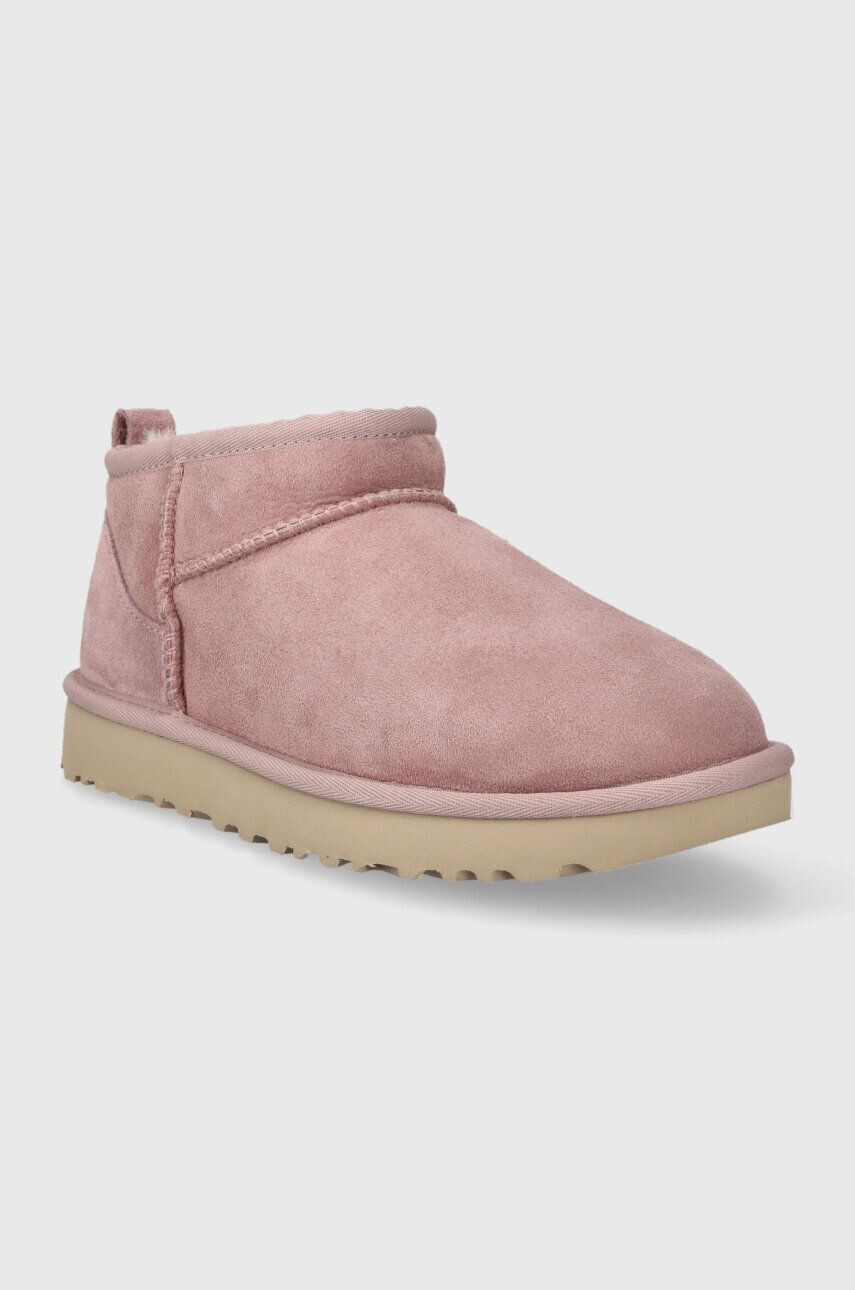 Ugg Semišové snehule Classic Ultra Mini - Pepit.sk