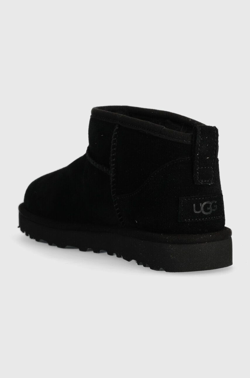 Ugg Semišové snehule Classic Ultra Mini Bling čierna farba 1153777 - Pepit.sk