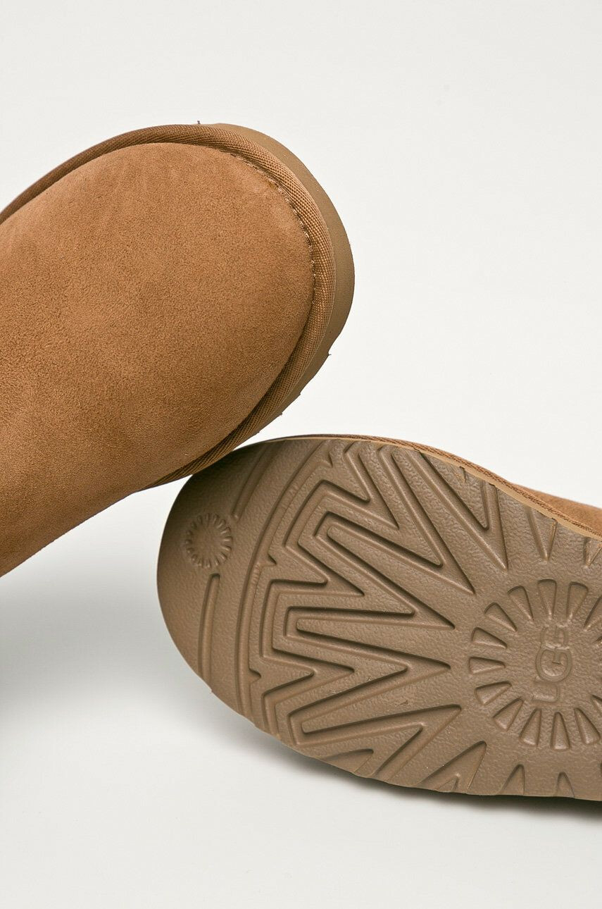 Ugg Semišové snehule Mini Bailey Button Blink 1016554.CTGL - Pepit.sk