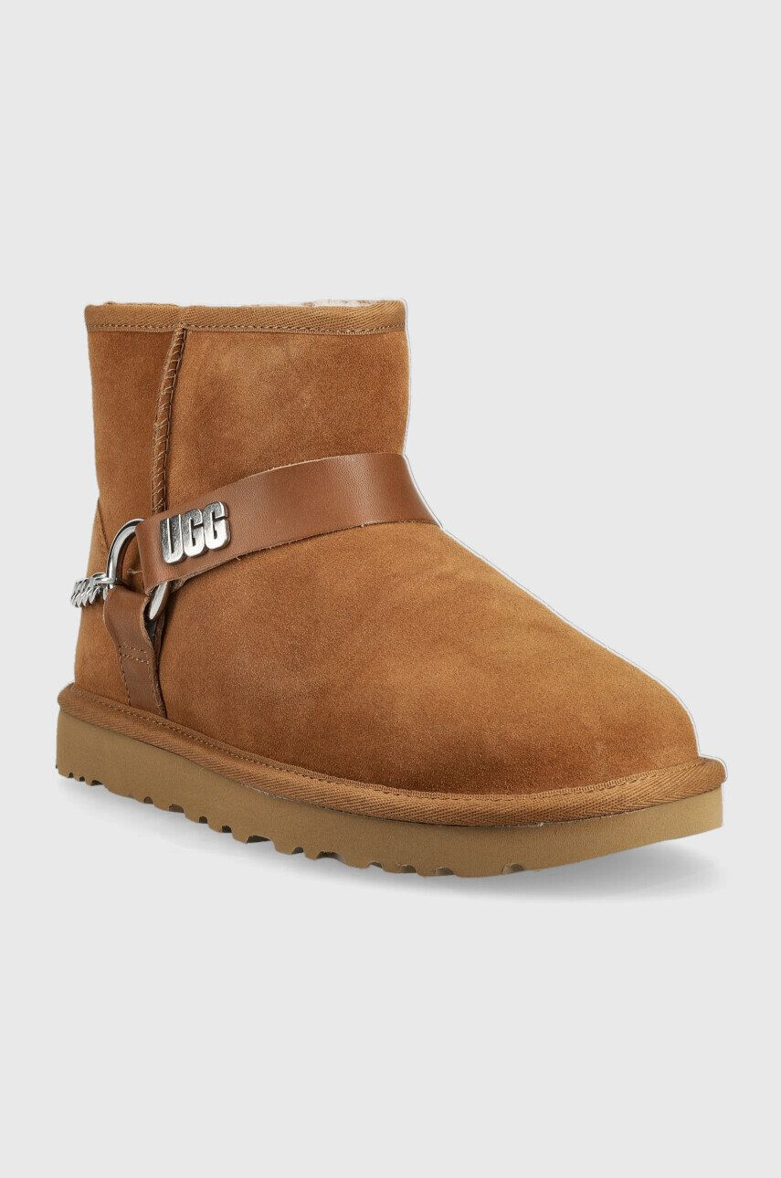 Ugg Semišové snehule W Classic Mini Chains Ii - Pepit.sk