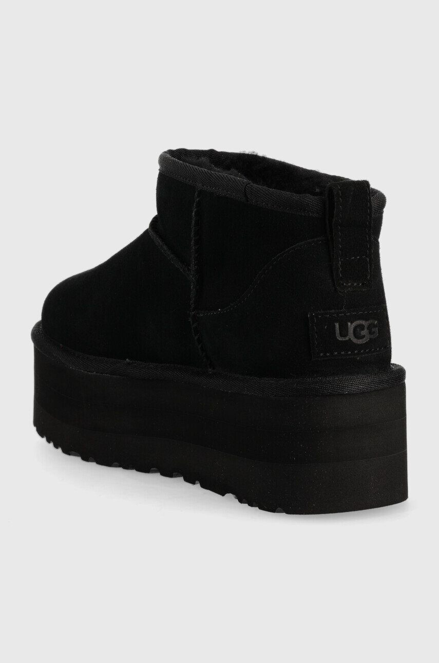 Ugg Semišové snehule W Classic Ultra Mini Platform - Pepit.sk