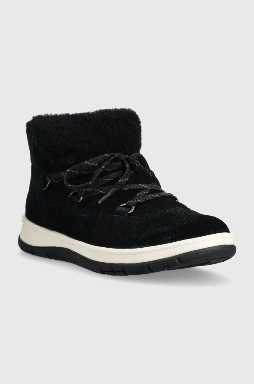 Ugg Snehule Lakesider Heritage Lace čierna farba 1143836 - Pepit.sk