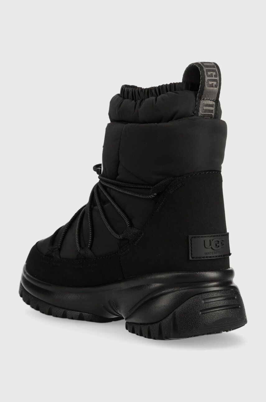 Ugg Snehule W Yose Puffer Mid čierna farba 1131978.BLK - Pepit.sk