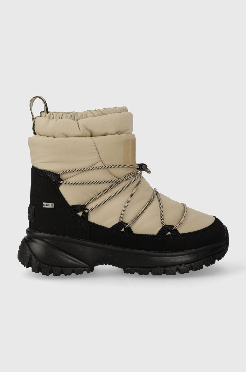 Ugg Snehule Yose Puffer Mid béžová farba 1131978 - Pepit.sk