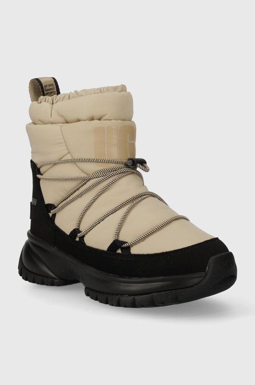 Ugg Snehule Yose Puffer Mid béžová farba 1131978 - Pepit.sk