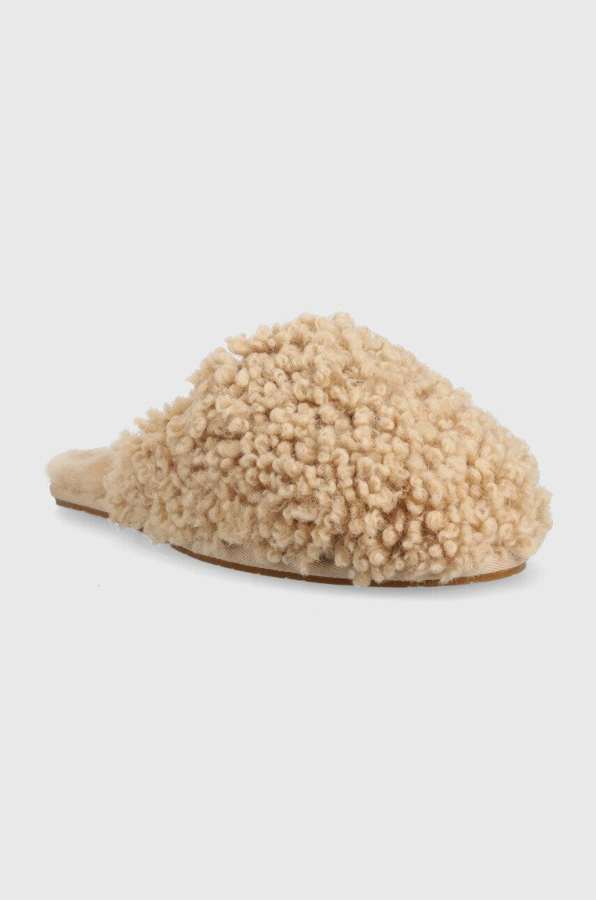 Ugg Vlnené papuče W Maxi Curly Slide - Pepit.sk