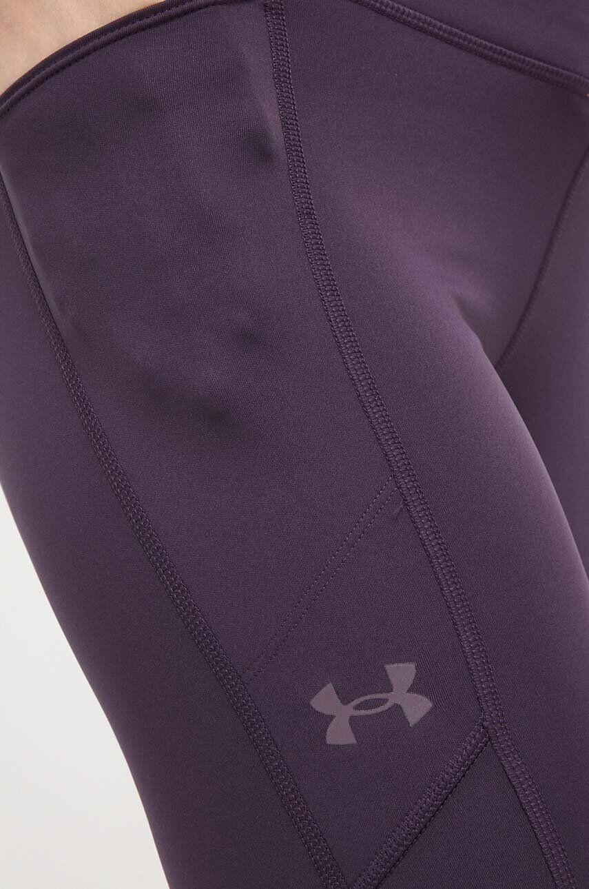 Under Armour Bežecké legíny Fly Fast 3.0 fialová farba jednofarebné - Pepit.sk