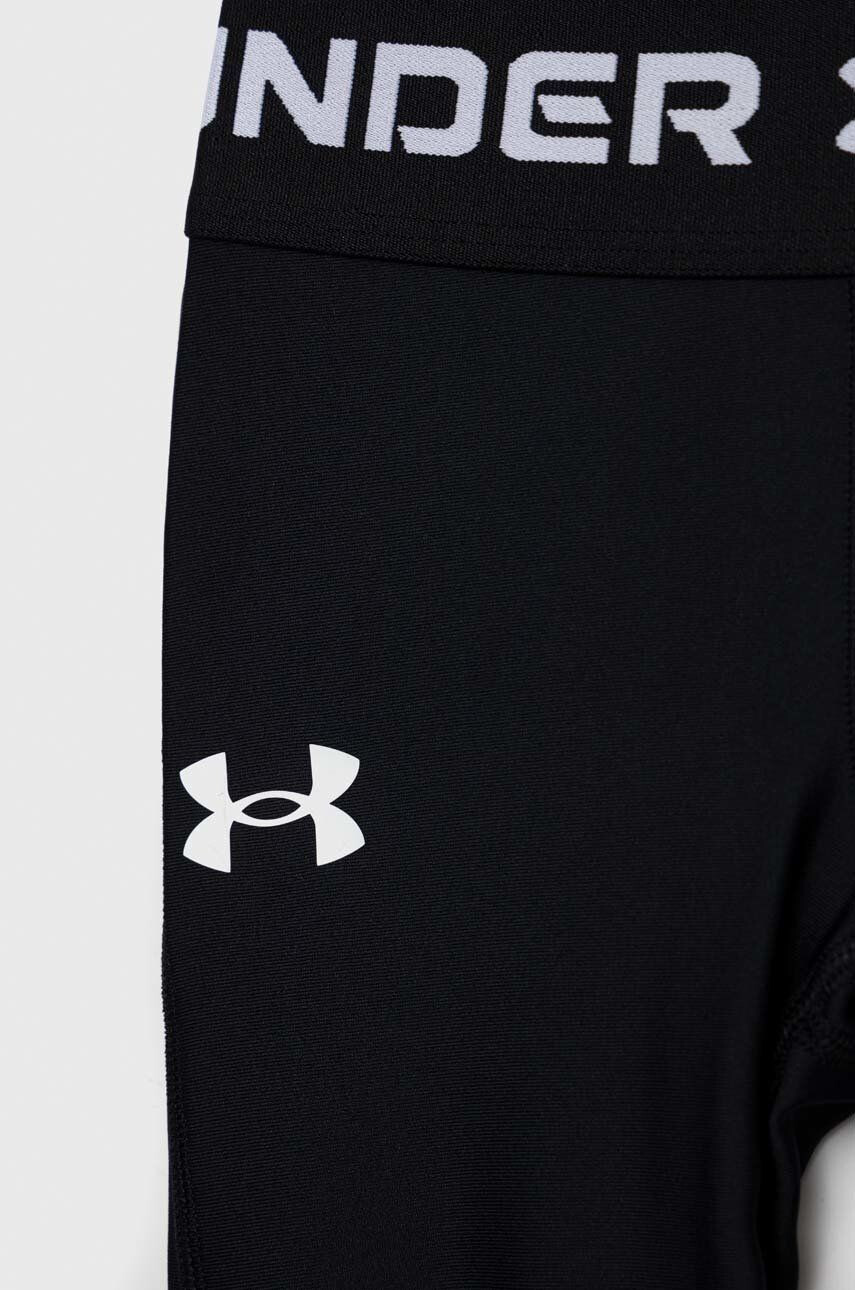 Under Armour Detské legíny čierna farba jednofarebné - Pepit.sk