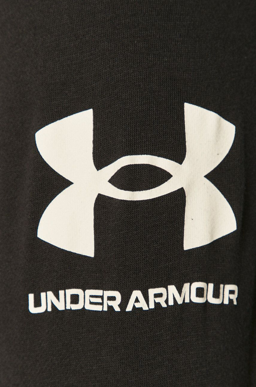 Under Armour Mikina 1373033-690 dámska červená farba s kapucňou jednofarebná - Pepit.sk