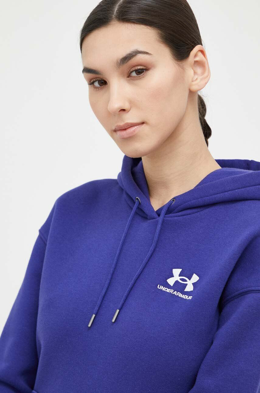 Under Armour Mikina 1373033-690 dámska fialová farba s kapucňou jednofarebná - Pepit.sk