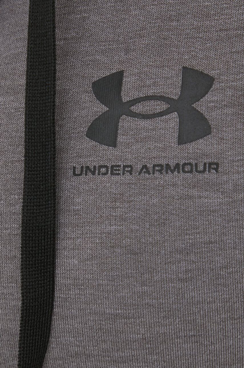 Under Armour Mikina 1369853 dámska šedá farba s potlačou - Pepit.sk