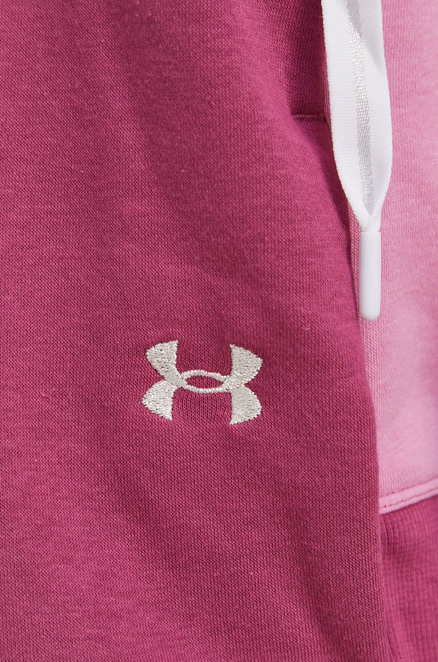 Under Armour Mikina 1362421 dámska ružová farba vzorovaná - Pepit.sk