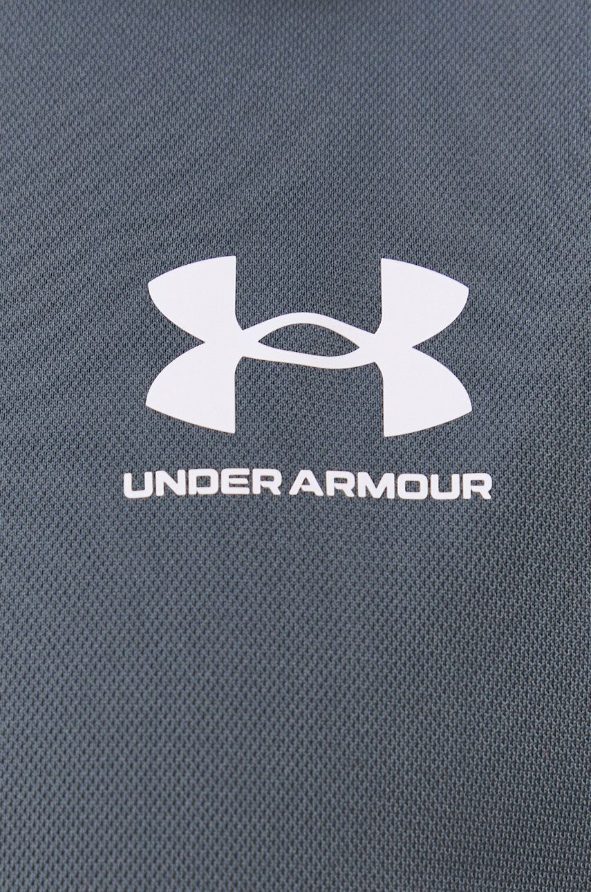 Under Armour Tréningová mikina Pique 1366202 pánska šedá farba jednofarebná - Pepit.sk